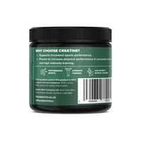 Kendal Mint Co. KMC Creatine Monohydrate Powder, 100% Pure UK Made, 300g, 60 Servings, 5g serving, Unflavoured, Easy Mix, Vegan Gluten Free -Supplement for performance, strength workouts & cognition by Kendal Mint Co