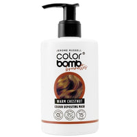 Jerome Russell WARM CHESTNUT Colour Bomb | Blonde Depositing Hair Mask | Nourishing, Semi-Permanent Colour & Shine Treatment | Vegan & Cruelty-Free | 300ml