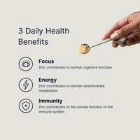 DIRTEA Lions Mane Mushroom Powder | 100% Organic | Vegan | Non GMO | Cognitive Function Support and Memory Booster Nootropic - Premium Lion's Mane Extract | Pouch 60g - 30 Day Serving