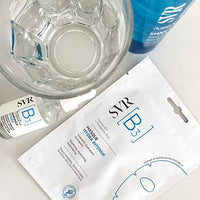 SVR [B3] Hydra Intensive Replenishing Bio-Cellulose Sheet Mask x1. 24hr Hydration Plumps + Soothes All Skin-types via Niacinamide, Vitamin B3, Hyaluronic Acid. Primes + Rebalances Post Cleanse 150ml