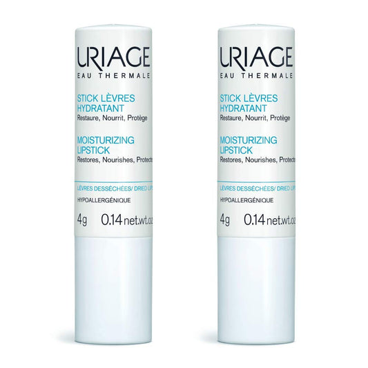 Uriage Eau Thermale Moisturizing Lipstick 2 x 4g