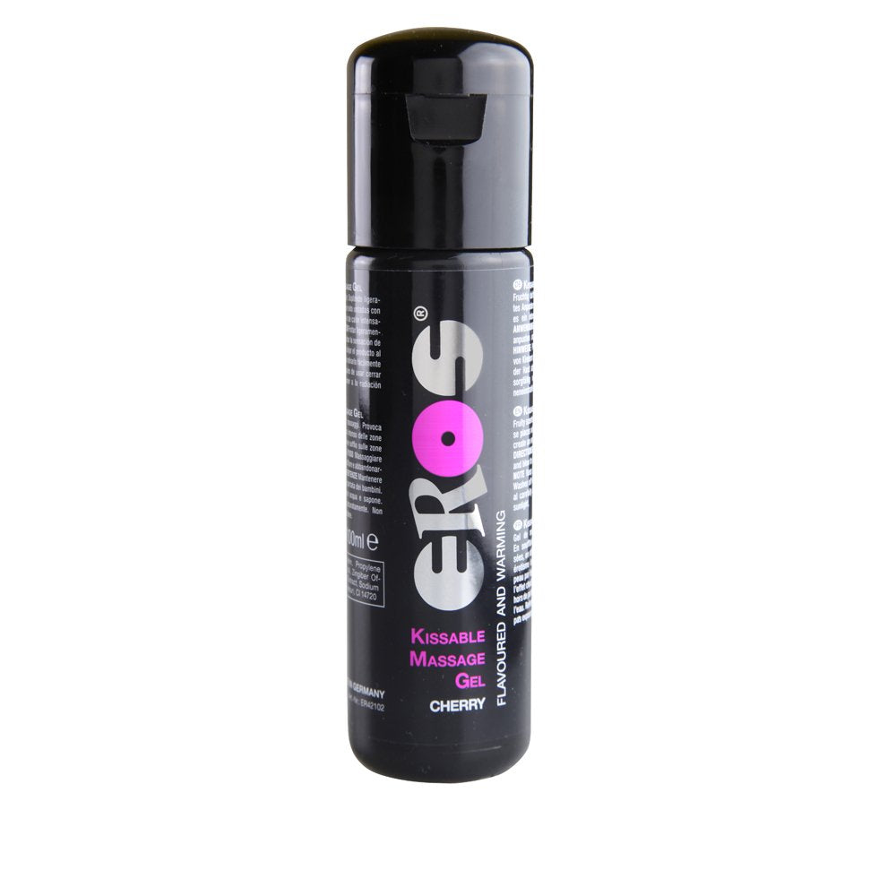 EROS Kissable Massage Gel, Cherry, 100 ml