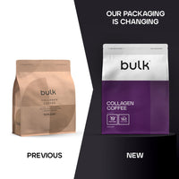 Bulk Collagen Coffee, High Protein, Vanilla Latte, 500 g, 20 Servings, Packaging May Vary