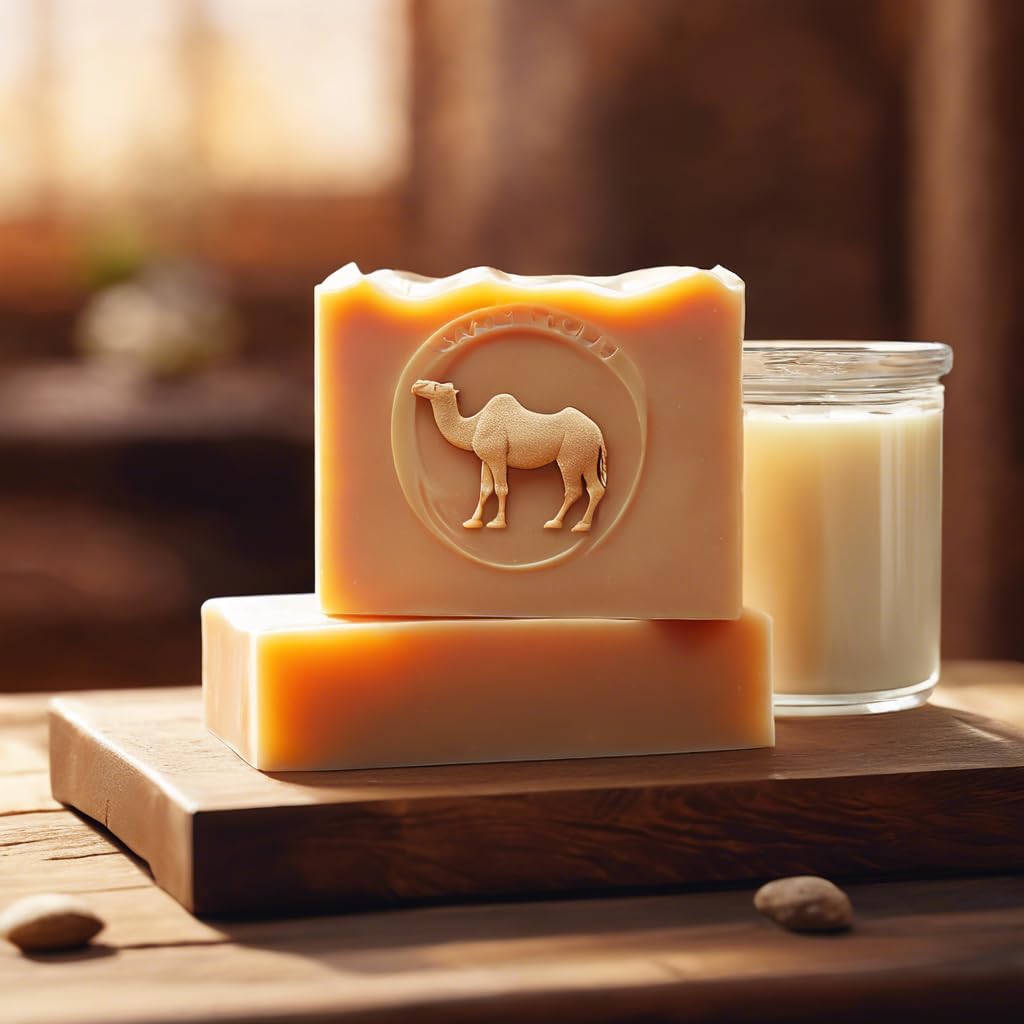 Cielche Handmade Camel Milk Soap Bar 150 gr Vitamins A - B - C - D - E, Minerals, Antioxidants,Hydrate, Fine Lines, Wrinkles, Age Spots