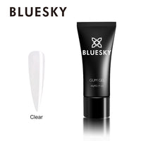 BLUESKY Bluesky Poly Gel/Gum Gel (UV/LED Gel Nail Polish) For Poly Gel Nail Kit, Clear, 60 g