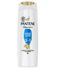 Pantene Pro-V Classic Clean 3 In 1 Shampoo + Conditioner + Treatment, Brings Out Healthy-Looking Shine, 400ML
