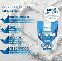Pure Source Nutrition Pure Source Nutrion Pure Micronised Creatine Monohydrate 500g Powder