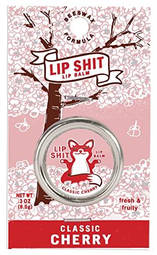 Blue Q Cherry Lip Shit Lip Balm -