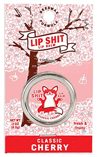 Blue Q Cherry Lip Shit Lip Balm -