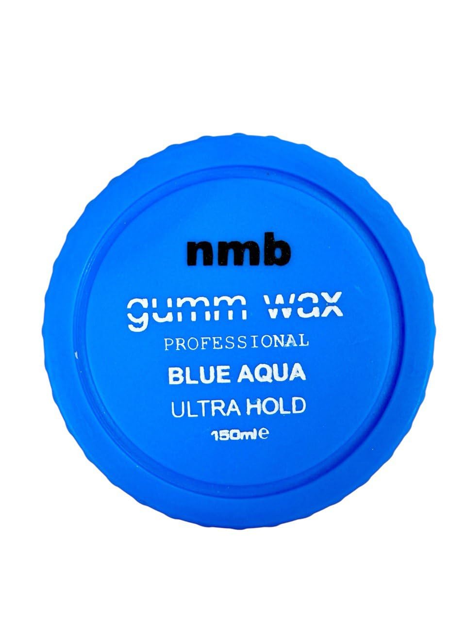 NM BEAUTY NMB Gumm-wax Professional Hair Styling Wax | Edge Control | Hair Gel Wax | Ultra Hold | Men & Women Hair Wax (Blue, Black & Red Aqua, Green Matte) 150ml (150ml, Blue Aqua)