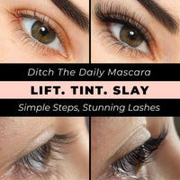 CICI Lash Lash Lift and Tint Kit with Keratin Conditioning by CICI | Instant Professional Perming, Lifting & Tinting for Eyelashes | Black Color Dye | Long-Lasting Salon Results At Home | DIY Tools and Supplies