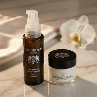 HighBorn London Revive and Defy Starter Kit - Pre-Eminent Beauty Serum & Imperial Eye Gel for Dark Circles, Puffy Eyes & Wrinkles w/Plant Collagen