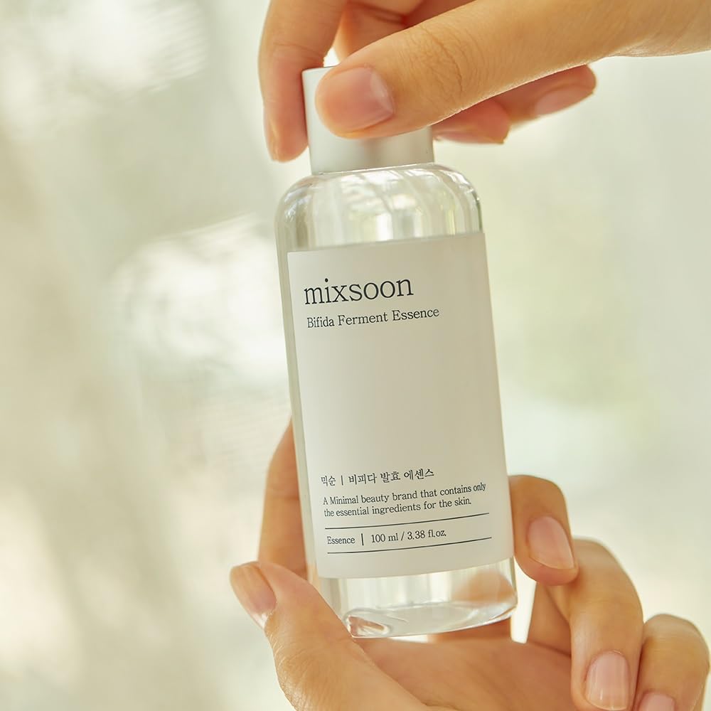 mixsoon Bifida Ferment Essence - Probiotic Microbiome Care with 100% Bifida Ferment Lysate, Soothing & Hydrating Serum for Sensitive Skin, Strengthening Barrier Defense, 100ml