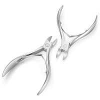 FERYES Toenail Clippers for Thick Nails, Toe Nail Clipper for Ingrown Hard Toenails, Professional Podiatrist Heavy Duty Toenail Scissors for Seniors,Women,Men, Silver