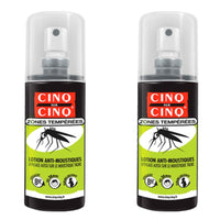 Cinq sur Cinq Temperate Areas Anti-Mosquitoes Lotion Batch of 2 x 100ml
