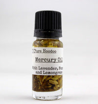 Pure Hoodoo | Mercury Oil 10ml - Used in Spells for Communication, Travel, Business and Luck