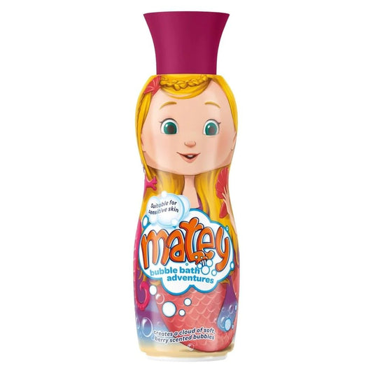 Matey Bubble Bath Molly | Kids Bubble Bath for Bath Time Fun | Long-Lasting Foamy Bubbles | Gentle Children’s Bath Wash