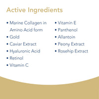 Novaclear NovaClear Collagen REVITALIZING Facial Toner - Active Gold, Marine Collagen and Caviar Infused Toner for Moisturized and Rejuvenated Skin