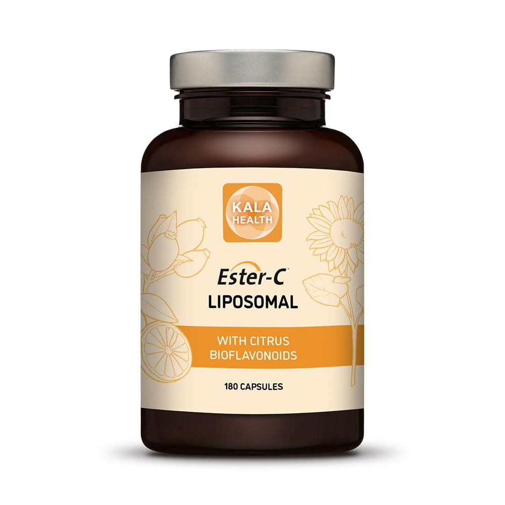 Kala Health Liposomal Ester C - Better absorbtion Than Normal Ester C - The Only Ester C Vitamin C in Liposomal Form for The Best Absorption (180)