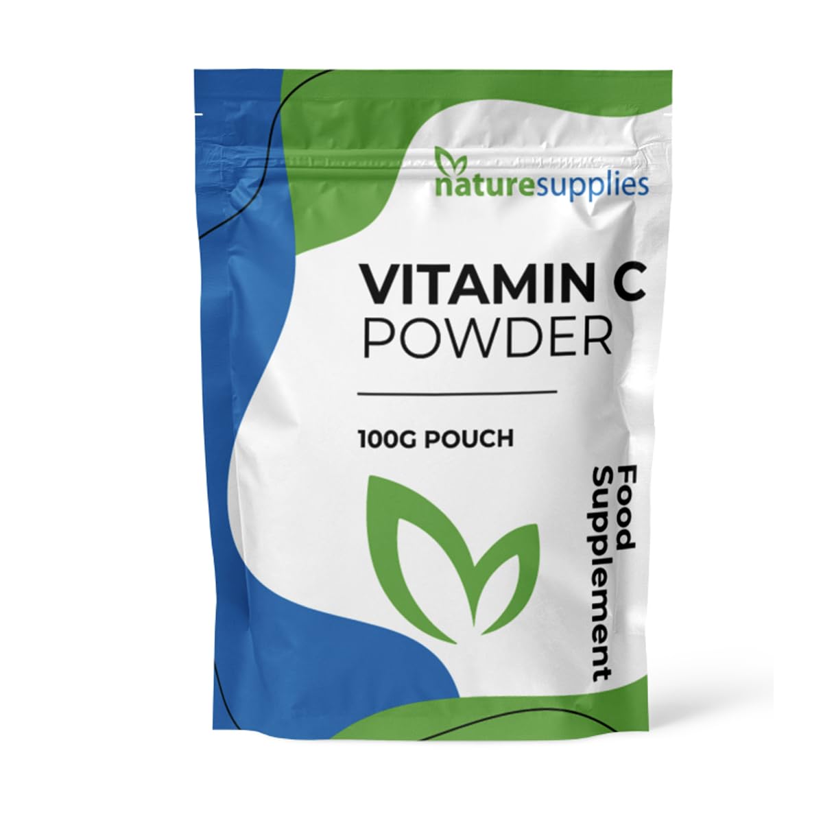 Vitamin C Powder 100g Ascorbic Acid UK Non GMO - Pharmaceutical Grade, Highly Concentrated No Chemicals in Our Supplements - Suitable for Vegans - Naturesupplies…
