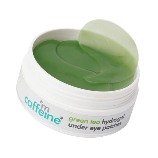 Green Tea Hydrogel Under Eye Patches for Dark Circle, Fine Lines & Wrinkles Reduction | Cooling Under Eye Patch Mask for Instant De-Puffing | 30 Pairs