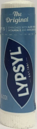 THREE PACKS of Lypsyl The Original SPF15