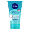 Nivea NIVEA PURIFY PORES Daily Wash Scrub (150 ml), Purifying Face Scrub, Facial Scrub Prevents Blackheads, Exfoliating Scrub with Natural Magnolia Extract and Lactic Acid