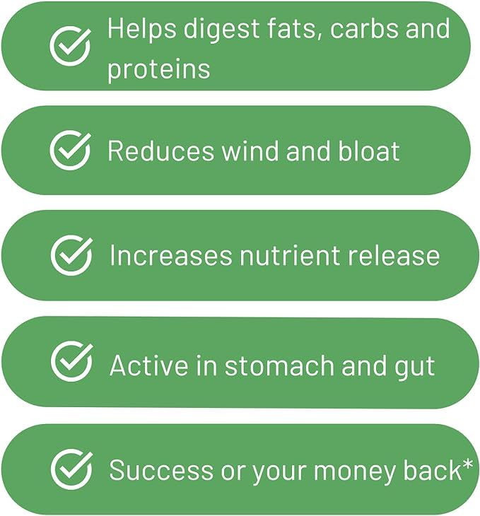 Cura Nutrition CURA NUTRITION - CuraZyme Vital (30 Capsules) | for Sensitive Stomachs, Nutrient Supplements, Digestive Enzymes Supplement Blend, Gut Health Supplement, Easy Digest, Vegan, Dairy Free