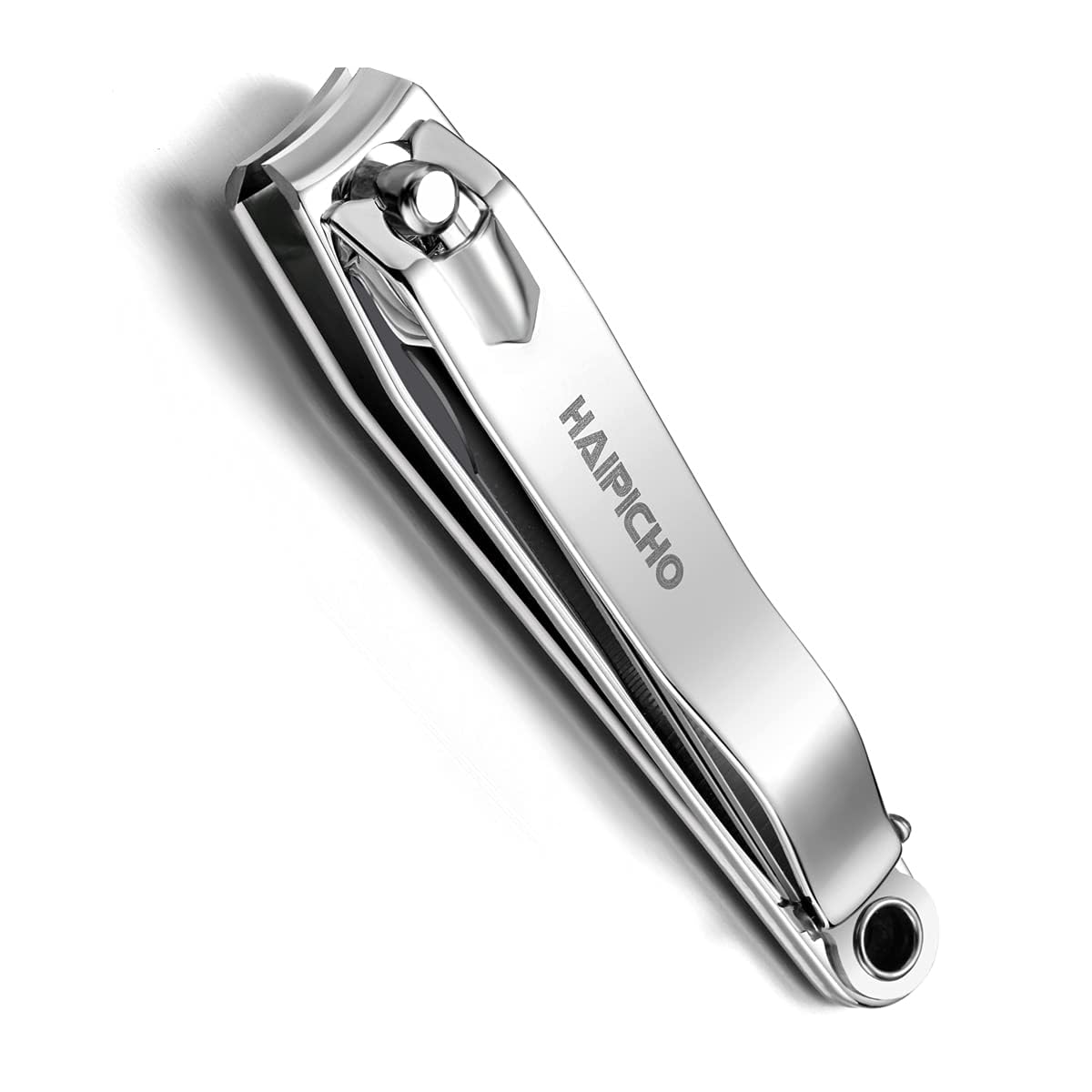 haipicho Nail Clipper, Made with Heavy Duty Stainless Steel, Suitable for Thick Fingernail Toenail Men Women (Silver 1 Pack)