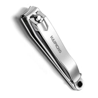 haipicho Nail Clipper, Made with Heavy Duty Stainless Steel, Suitable for Thick Fingernail Toenail Men Women (Silver 1 Pack)