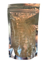 gelatincapsuk 100 Empty Clear Gelatin Hard Capsules Size 2 self Fill Gel caps Halal Kosher Certified