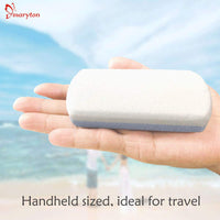 MARYTON Maryton Pumice Stone for Feet, 100% Siliglass Double Sided Pedicure Tools, Callus Remover, Exfoliates & Smooths Skin