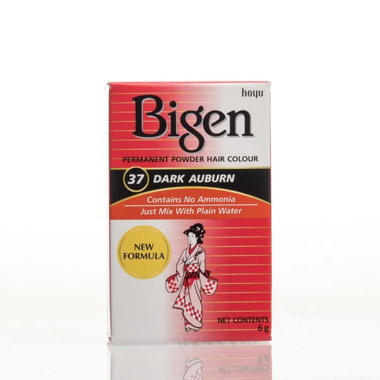 Generic Bigen Permanent Powder Hair Color - 37 - Dark Auburn | No Ammonia (Pack of 2)