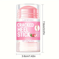 Petansy Hand and Foot Repair Cream, Peach Scented Cracked Heel Stick Balm + Urea Cream Stick, Hand and Foot Cream For Calluses and Dry Feet, Dry Hands & Rough Knees for Women & Men