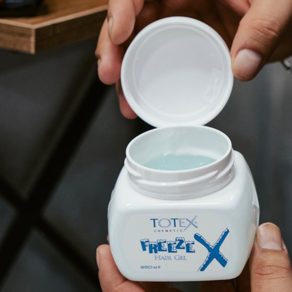 Totex TOTEX Hair Styling Freeze Gel | Extreme Ultra Freeze Hair Control | For Men & Woman 250 ml
