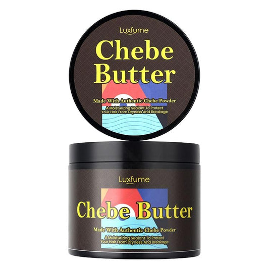 Chebe Hair Butter, Organic Hair Growth Products Made With Chebe Powder, Castor Oil, Shea Butter, For Split Ends Treatment, Nourishing Vegan Afro Hair Products Oil For All Hair Types (Butter Texture)