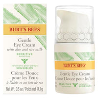 Burt's Bees 98.9% Natural Hydrating Daily Eye Cream Tube, Sensitive Formula, 14.1 g