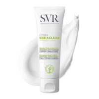SVR SEBIACLEAR HYDRA - Face Moisturiser for Oily & Acne-Prone Skin – Non-Comedogenic Cream with Niacinamide & Omega Ceramides – Soothing 48hr Hydration – Acne Treatment Skincare, 40ml