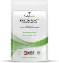 Bodygenix Kudzu Root 1000mg Capsule Supplement - 30 Capsules 1 Month Supply