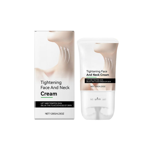 Trendyfave Neck Firming Roller Cream - Hydrating & Lifting Treatment with Massage Roller for Smooth, Youthful Neck Skin