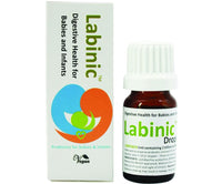 Labinic Probiotic Drops | Same Quality as used in NHS | Triple Strain | 2 billion/day Lactobacillus & Bifidobacteria | For Babies & Infants from birth | under £1/day |
