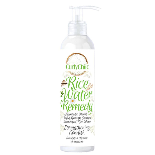 Generic CurlyChiic rice water remedy Strengthening Deep Condish (8oz)