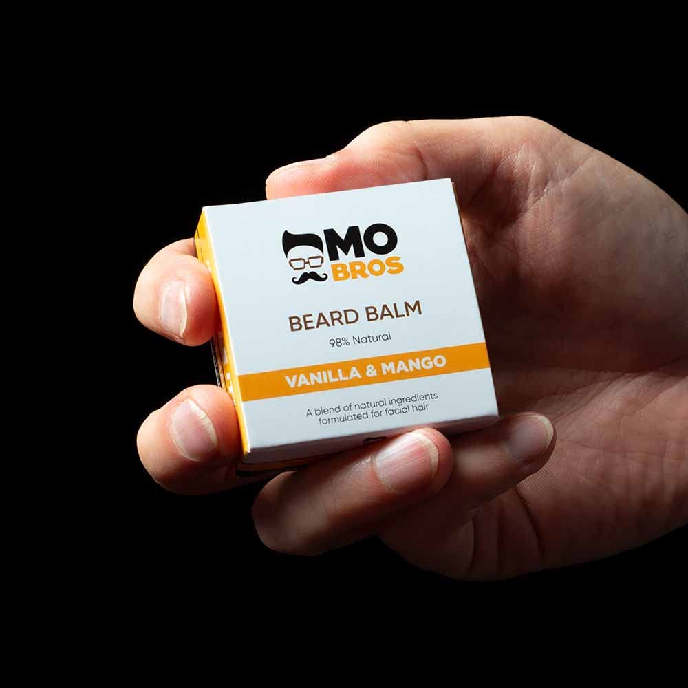 MO BRO'S Beard Butter | Protect, Soften & Condition Your Facial Hair | Vanilla & Mango | 25ml