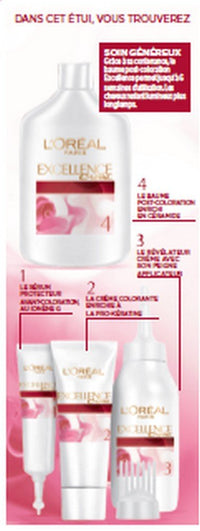 L’Oréal Paris L'Oréal Paris Excellence Cream Permanent Hair Colour - Shade: Copper Mahogany (6.54)