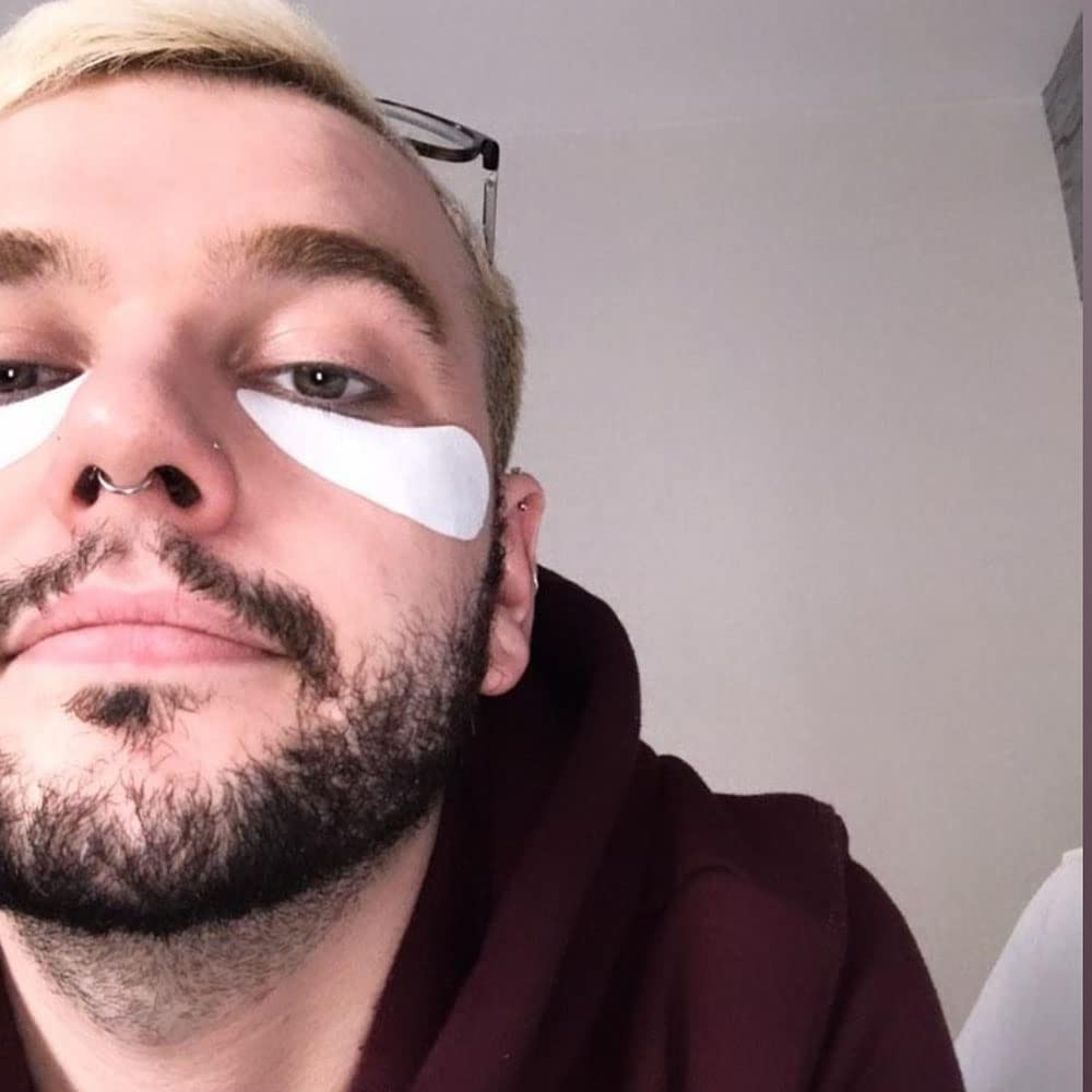 Skin Republic Retinol Hydrogel Under Eye Patches, Brightens Dark Circles, Helps Smooth Skins Texture, Enriched wih Vitamin B5, Pack of 3