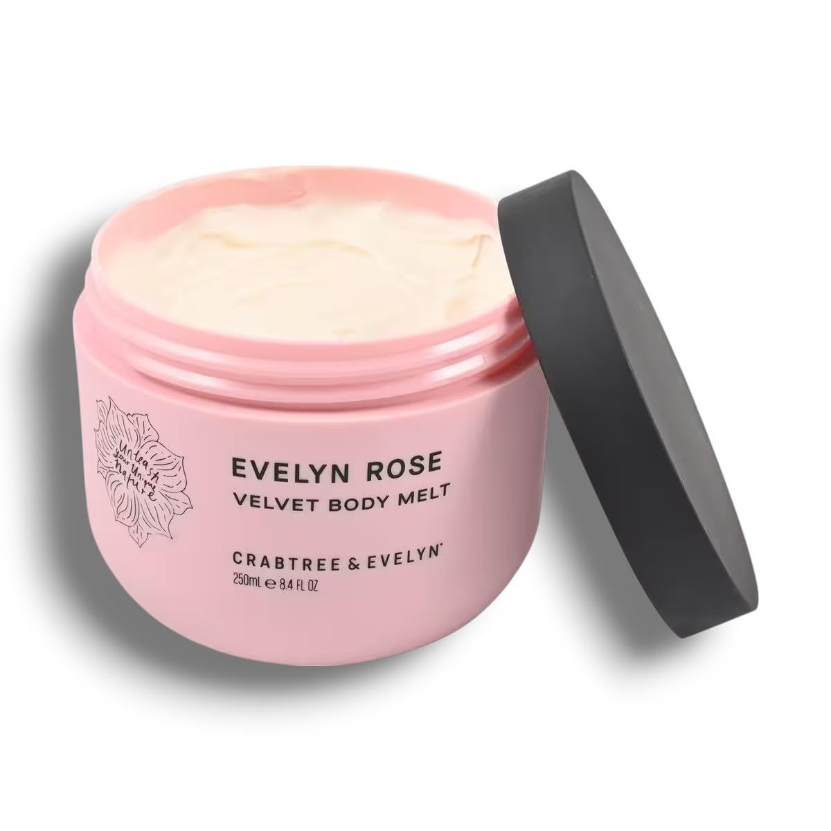 Evelyn Rose - Velvet Body Melt | Body Oil and Body Moisturiser - Cream to Oil, Melt to Reveal, Soft to Touch | 250mL [Deformed Product Contant]