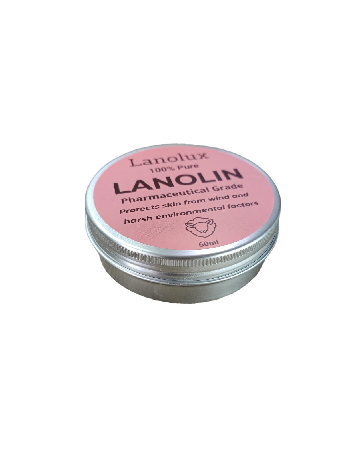 DiiD Lanolin Pure Cream, Hand Cream, Lip Balm, Nipple Soothing Moisturizer for Cracked Or Sore Skin 60ml Lanolin Anhydrous Pharmaceutical Grade