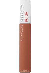 Maybelline Superstay Matte Ink Longlasting Liquid, Nude Lipstick, Up to 12 Hour Wear, Non Drying, 75 Fighter
