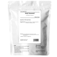UKHealthHouse Sea Kelp Vegan Powder | Natural Source of Iodine | Premium Ingredients | Iodine Supplement from Wild Grown Sea Kelp Pure Iodine Kelp (500g)