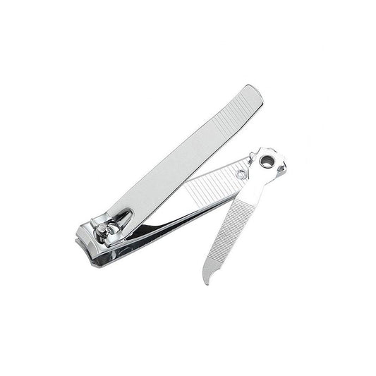 5RIDGE Nail Clippers - Built in Nail Files Heavy Duty Stainless Steel, Suitable for Thick Fingernail Sharp Nail Cutter Toenail Clippers Cutter for Men and Women